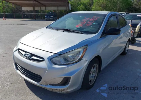 2013 Hyundai Accent Gls из США, поврежденный, VIN KMHCT4AE1DU445184